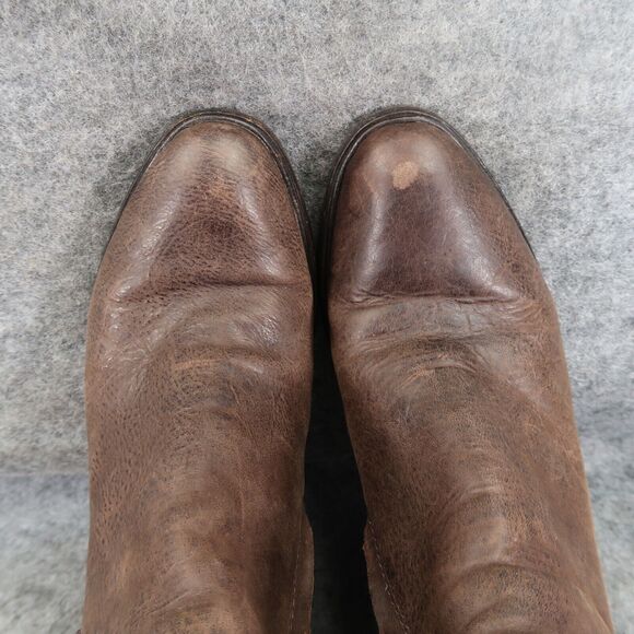 Dolce Vita Shoes Womens 5 Bootie Boho Western Leather Fashion Block Heel Brown - Picture 10 of 15